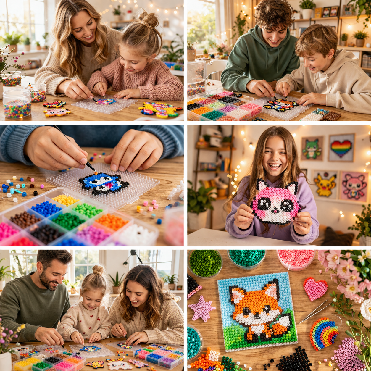 Hyggelige perleøjeblikke